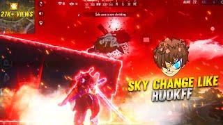 Sky Change Like Ruok ff || How To Edit Like Ruok ff || Sky Replacement || Technical Raja