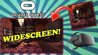 Oculus Quest - How to Record 16:9 Widescreen Footage – No BS Tutorial