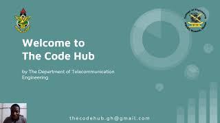 Welcome to The Code Hub - TCH Lesson 1