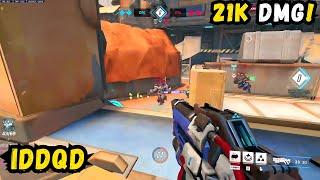 37 ELIMS IN 6V6! IDDQD PRO SOLDIER GAMEPLAY! OVERWATCH 2 SEASON 14