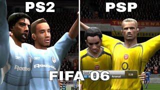 FIFA 06 PS2 Vs PSP