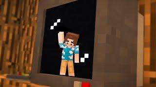 TELEVİZYONUN İÇİNDE MAHSUR KALDIM !!  - Minecraft