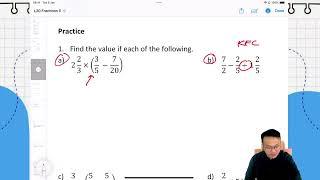 L20 Fractions II