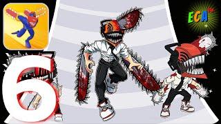 ⭐Chainsaw Head Run and Merge⭐ Walkthrough Part 6 The Legendary Chainsaw Monsters Android iOS