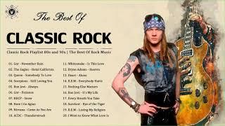 Classic Rock Playlist 80s and 90s   Best Classic Rock Songs