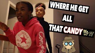 WHERE IS HE GETTING ALL THIS CANDY!? (KIDS SKIT)