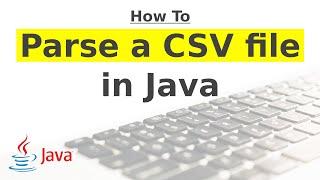 Parsing a CSV file in Java using OpenCSV