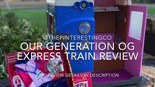 Review - Target’s Our Generation OG Express Train Cabin & Happy Travels Train Attendant Outfit