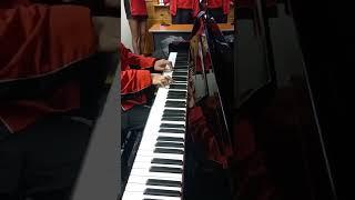 Everything will freeze (OSU!) On piano