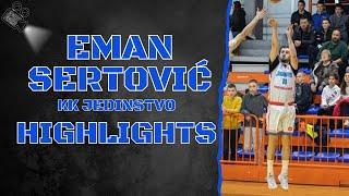 Eman Sertović #10 || KK Jedinstvo || Season 23 - 24 || Highlights