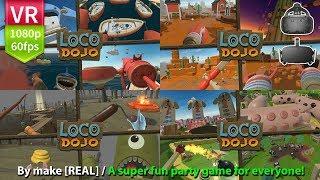 Loco Dojo First Impression A super fun party game for everyone  HTC Vive and Oculus Rift FullHD 1080