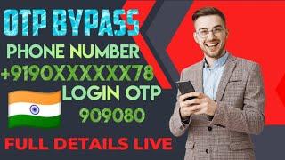 New OTP Bypass App / Website 2023 | Indian Number OTP Bypass Trick | Unlimited Indian OTP Bypass