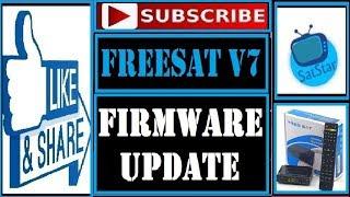 Freesat V7 HD firmware Update in 3 steps || Freesat V7 HD Firmware Update || by Satstar