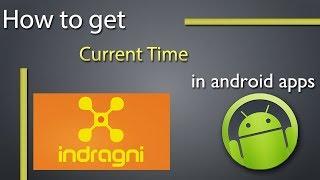 Tutorial on how to get current time in Android App