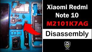 Xiaomi Redmi Note 10 (M2101K7AG) Disassembly Teardown / PHONE INFO