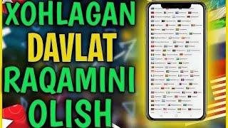 Xoxlagan Davlat Raqamini Olish Telegramdan Chiqmasdan Vertual Raqam Olish #JahongirOfficial_1