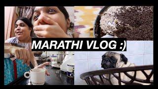 New coffee routine & habits, skincare tips by mom, baking and more | Marathi vlog