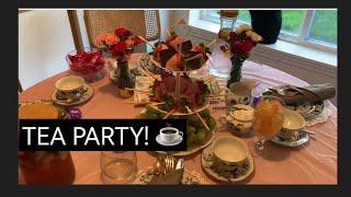 Tea party pt1!