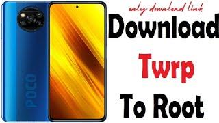 Twrp 3.7.0 A12.1 to Root Poco X3 NFC (Surya)