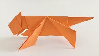 ORIGAMI TIGER EASY TUTORIAL