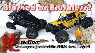 UDIRC 2405 Snow Leopard Pro 4WS Review – Brushed vs. Brushless! Full Deep Dive & Trail Test! ️