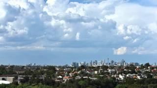 Timelapse testing of clouds over Sydney