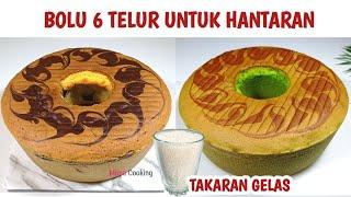 6 TELUR HASILNYA JUMBO...COCOK UNTUK HANTARAN | BOLU MARMER |BOLU PANDAN | BOLU TAKARAN GELAS