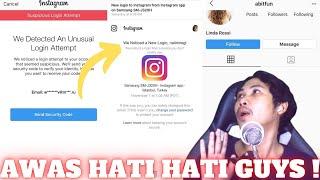 Inilah 5 Penyebab Akun Instagram Kita Di Hack dan Dibajak Oleh Orang Lain