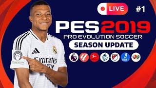 MASTER LIGA O INÍCIO NO EFOOTBOL PES 2019 PATCH 2025 #VERSÃO2025  DE PC️