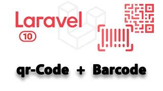 Laravel 10 generate qr-Code and Barcode