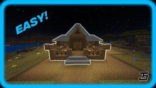 Minecraft | Modern Spruce House Tutorial