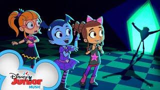 The Creepy Beat | Music Video | The Ghoul Girls | Vampirina | Disney Junior