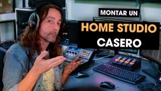 Cómo montar un HOME STUDIO CASERO  (Grabar en casa - Equipamiento)