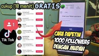 cara memperbanyak followers baru di tiktok dengan mudah