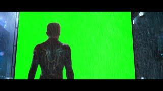 Spider-Man in the Rain - Billboard Green Screen