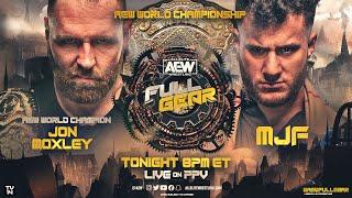 AEW World Championship: Jon Moxley vs MJF | AEW Full Gear, LIVE Tonight on PPV