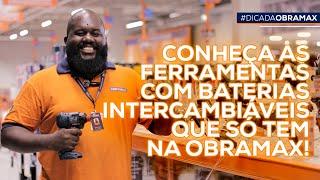 A mesma bateria para várias ferramentas? Conheça as baterias intercambiáveis!