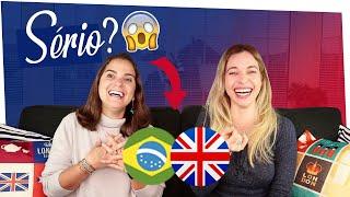 COMO SÃO OS INGLESES? HÁBITOS QUE CHOCAM OS BRASILEIROS | Inglês com a Rennie ft. Siveporai