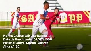 Cleison Oliveira -Baiano :Lateral -Volante