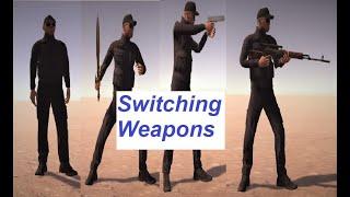 Switching Weapons - Unity3d | Unity Tutorial | How to Switch Weapons in Unity