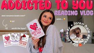 addicted to you READING VLOG ️‍🩹 *spoiler free*