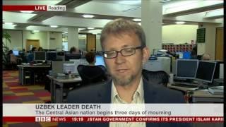 BBC News - Vitaly Shevchenko on the Uzbek president's death