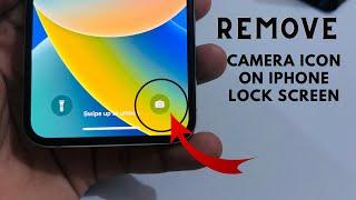 Remove Camera From iPhone Lock Screen !! How To Disable Camera On iPhone lock screen