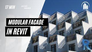 Parametric Facade in Revit-Modular Facade in Revit