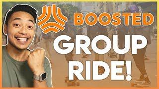 The BIGGEST NYC Boosted Board Group Ride! (Boosted Mini, Mini X, and Stealth)