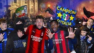 MILANISTI alla festa SCUDETTO dell'INTER!! *FINITO MALE?*