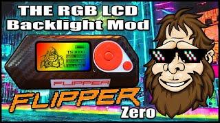 Flipper Zero RGB Screen Mod!!!! Selectable Backlight Color!!!!! ‍‍