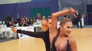 Yigit Alemdaroglu - Nehir Polat TUR,  Samba | European Championship Youth 10 Dance 2019