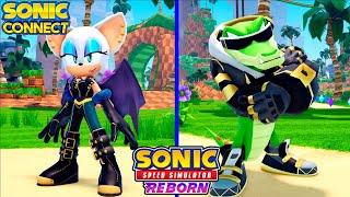 COMO PEGAR A ROCKSTAR ROUGE E DJ VECTOR SONIC NO SONIC SPEED SIMULATOR REBORN (LIMITADO - ROBLOX)