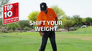 Shift Your Weight // The #4 Misunderstood Skill In Golf // Malaska Golf